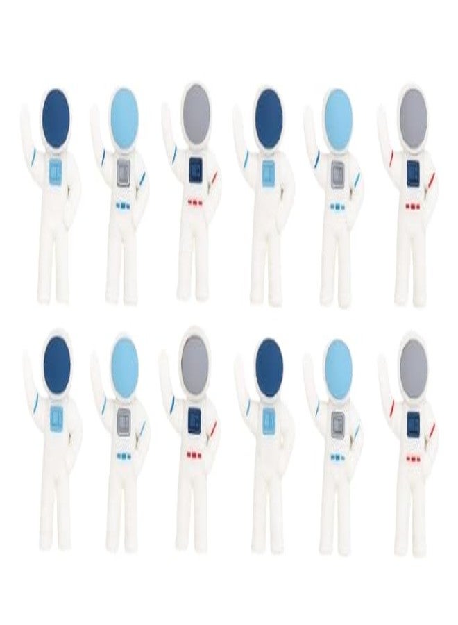 Crafty Cuddle Space Theme Erasers for Kids | Fun Pencil Erasers for Boys | Random Designs & Colors | Fancy Stationery for School & Birthday Return Gifts (Pack of 12) - Image 1